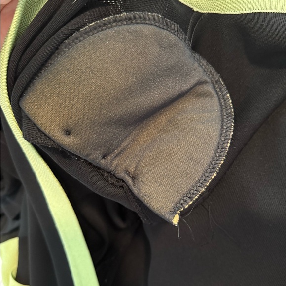 Misook Cardigan Sweater Black with Green Trim Womens size Medium - Picture 6 of 6